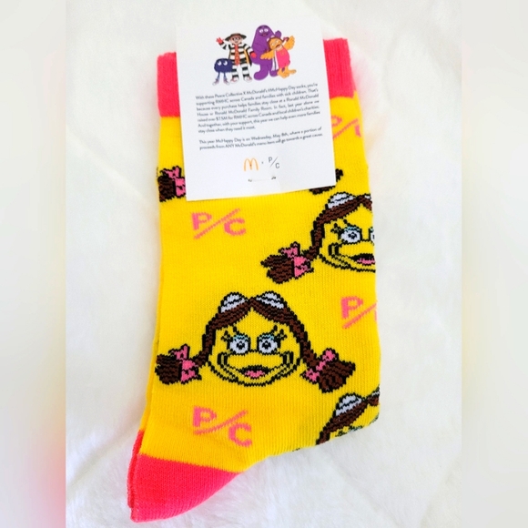McDonald's Peace Collective 2024 Mchappy Day Socks Unisex. - Picture 1 of 1
